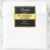 パーソナライズされたラベル スクエアシール (バッグ)