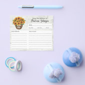 パーソナライズされたレシピカー素朴ド・ウッド&ひまわり チラシ (シングル)