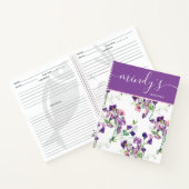 パーソナライズされたレシピスパイラルノートブック ノートブック (内部)