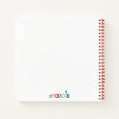 パーソナライズされたレシピブック（写真） ノートブック (裏面)