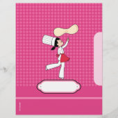 パーソナライズされたレシピページとイラストレーションクール (正面)