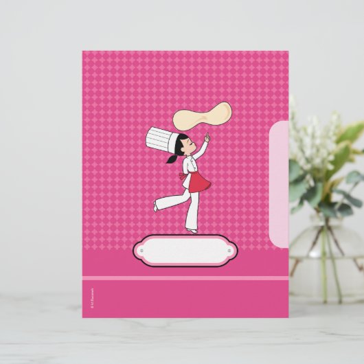 パーソナライズされたレシピページとイラストレーションクール (スタンド正面)