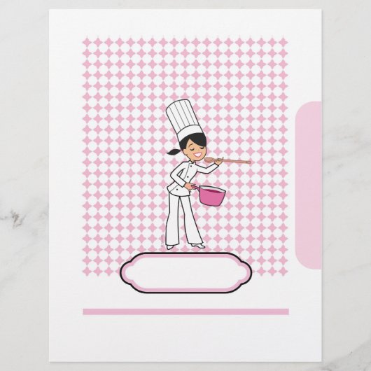 パーソナライズされたレシピページ – Chef Themed (正面)