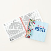 パーソナライズされたレシピ帳 ノートブック (内部)