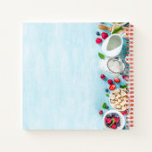 パーソナライズされたレシピ帳 ノートブック (裏面)