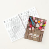 パーソナライズされたレシピ書書 ノートブック (内部)