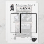 パーソナライズされたレシピ (正面/裏面)