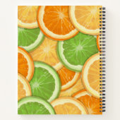 パーソナライズされたレシピ | オレンジフローラ水 ノートブック (裏面)