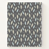 パーソナライズされたレシピ スパイラル ノートブック (裏面)