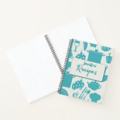 パーソナライズされたレシピ ノートブック (内部)