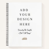 パーソナライズされたレシピ ノートブック (正面)