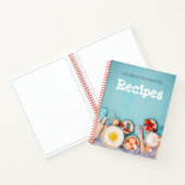 パーソナライズされたレシピ ノートブック (内部)