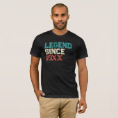 パーソナライズされたレジェンド 誕生日 Tシャツ (正面フル)