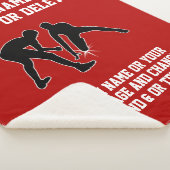 パーソナライズされたレスリングの贈与者 シェルパブランケット (3/4)