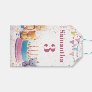 パーソナライズされたレトロなギフトタグ | オーダーメイドの子供用 ギフトタグ