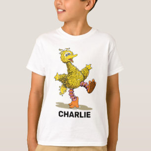 パーソナライズされたレトロアートビッグバード Tシャツ