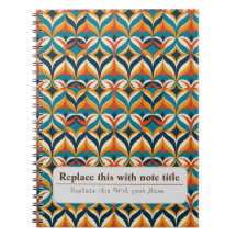 パーソナライズされたレトロオファンキーレンジティール（緑がかった色）