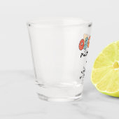 パーソナライズされたレトロナース ショットグラス (左)