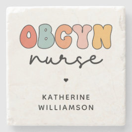 パーソナライズされたレトロナース ストーンコースター