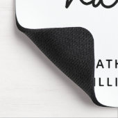 パーソナライズされたレトロナース マウスパッド (コーナー)