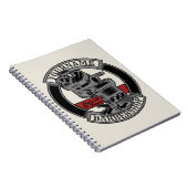 パーソナライズされたレトロバーバーショップ バーバー チェア サロン ノートブック (右側)