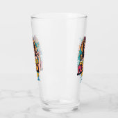 パーソナライズされたレトロマポップ・アートのマアート(10) タンブラーグラス (左)