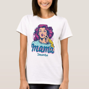 パーソナライズされたレトロマポップ・アートのマアート(11) Tシャツ