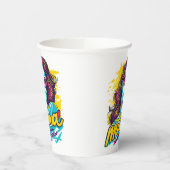 パーソナライズされたレトロマポップ・アートのマアート(12) 紙コップ (左)