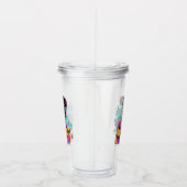 パーソナライズされたレトロマポップ・アートのマアート(13) アクリルタンブラー (右)