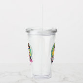 パーソナライズされたレトロマポップ・アートのマアート(18) アクリルタンブラー (右)