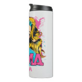 パーソナライズされたレトロマポップ・アートのマアート(20) タンブラー (回転右)