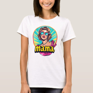 パーソナライズされたレトロマポップ・アートのマアート(3) Tシャツ