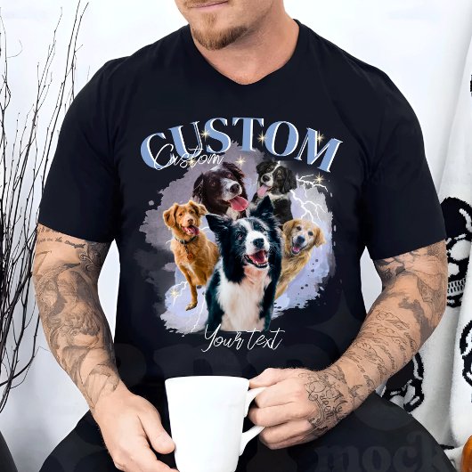 パーソナライズされたレトロヴィンテージおもしろいラップの Tシャツ