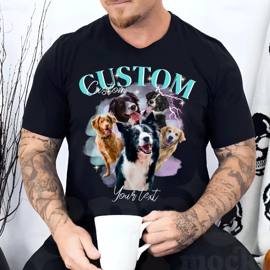 パーソナライズされたレトロヴィンテージおもしろいラップの Tシャツ