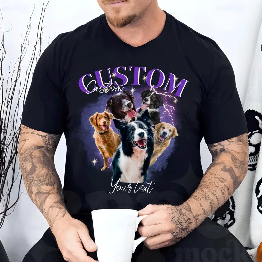 パーソナライズされたレトロヴィンテージおもしろいラップの Tシャツ