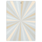 パーソナライズされたレトロヴィンテージ紡績輪 クリップボード (裏面)