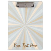 パーソナライズされたレトロヴィンテージ紡績輪 クリップボード (正面)