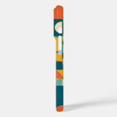 パーソナライズされたレトロ幾何カラフル Case-Mate iPhoneケース (裏面 / 左)