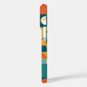 パーソナライズされたレトロ幾何カラフル Case-Mate iPhoneケース (裏面 / 左)