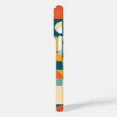 パーソナライズされたレトロ幾何カラフル Case-Mate iPhoneケース (裏面 / 左)