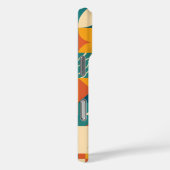 パーソナライズされたレトロ幾何カラフル Case-Mate iPhoneケース (裏面 / 右)