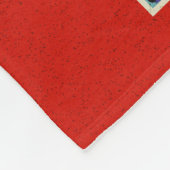 パーソナライズされたレトロ映画のナイトファミリー名 フリースブランケット (角)