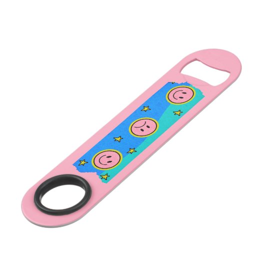 パーソナライズされたレトロ最高のギフト スピード栓抜き (正面アングル)