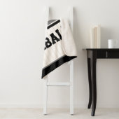 パーソナライズされたレトロ野球選手NAMEチーム シェルパブランケット (インサイチュ)