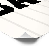 パーソナライズされたレトロ野球選手NAMEチーム ポスター (コーナー)