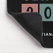 パーソナライズされたレトロ2023年卒業かわいい マウスパッド (コーナー)