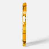 パーソナライズされたレトロ70s花柄 Case-Mate iPhoneケース (裏面 / 右)