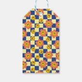 パーソナライズされたレトロ ギフトタグ (裏面)