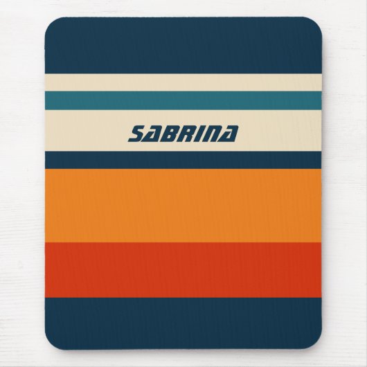 パーソナライズされたレトロ マウスパッド (正面)