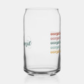 パーソナライズされたレトロOT職業セラピーOT ガラス缶 (右)